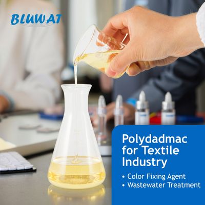 購入 テキスタイル廃水処理および色止め用PolyDADMAC | Bluwat Chemicals オンライン製造