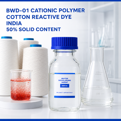 買う 50% BWD-01 カチオニックポリマー インドの綿の反応染料廃棄物処理用 オンライン製造