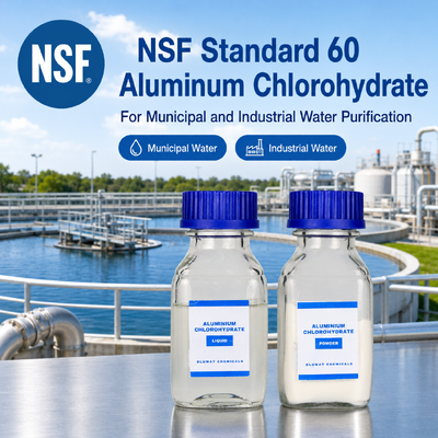 買う Aluminum Chlorohydrate ACH Powder & Liquid with 80-85% Basicity and High Al₂O₃ Content for Water Treatment Grade Applications オンライン製造