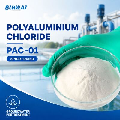 買う 30% Min. Al2O3 噴霧で乾燥した 25kg バッグ PAC-01 地下水予処理用ポリアルミウム塩化物 オンライン製造