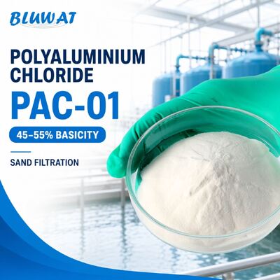 買う 45-55% 基本性 25kg バッグ PAC-01 砂過濾前処理用ポリアルミウム塩化物 オンライン製造