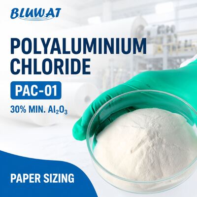 買う 30% Min. Al2O3 白粉 PAC-01 紙のサイズと保持のためのポリアルミウム塩化物 オンライン製造