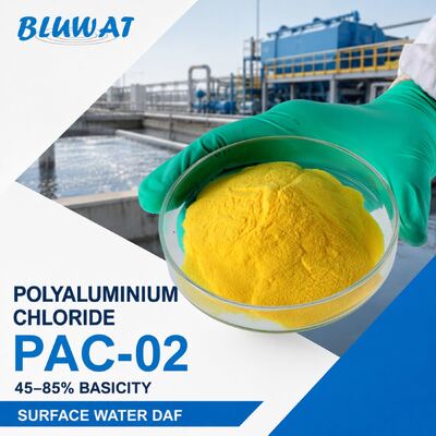 買う 表面水DAF処理用 45-85% 塩基度 スプレードライ PAC-02 ポリ塩化アルミニウム オンライン製造