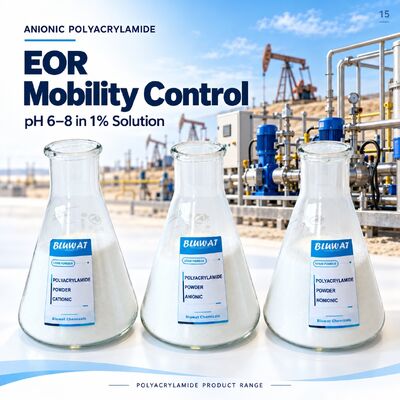 買う Anionic Polyacrylamide APAM pH 6-8 in 1% Solution for EOR Mobility Control in 25kg Kraft Paper Bag オンライン製造