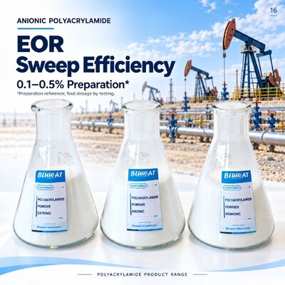 買う Anionic Polyacrylamide APAM 0.1-0.5% Working Solution for EOR Sweep Efficiency Improvement in 25kg PE Bag オンライン製造