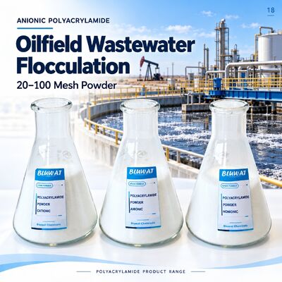 買う Anionic Polyacrylamide APAM 20-100 Mesh 89% Minimum Solid Content for Oilfield Wastewater Flocculation オンライン製造