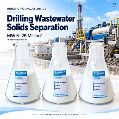 買う Anionic Polyacrylamide APAM 5-25 Million MW 89% Min Solid for Drilling Wastewater Solids Separation CAS 9003-05-8 ISO 9001 Manufacturer 25kg PE Bag オンライン製造