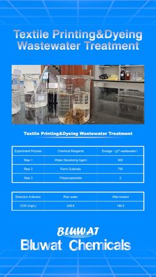 購入 織物Bluwat処理の鉄の硫酸塩の流出する排水処理 オンライン製造