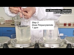 発泡と流出 汚水処理