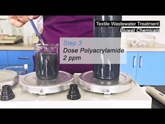 繊維用廃棄物の染料を処理するには?