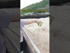 廃水処理における泡を減らす方法