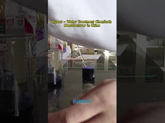 効果的な染料廃棄物処理 ブラワット化学薬品によるボトルテスト