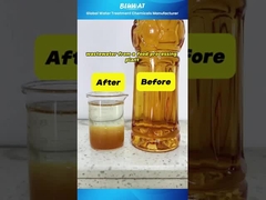 #ソヤソース廃水処理♪ #BluwatChemicals 凝固と浮動デモ