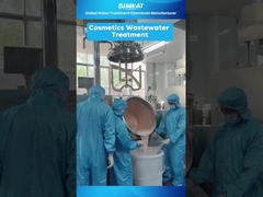 高速化粧品廃水処理 | 脱色剤＆ポリアクリルアミド #shorts #水質浄化